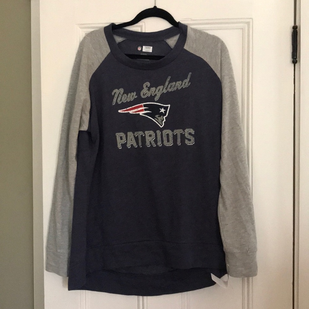 New England patriots sweatshirt tunic